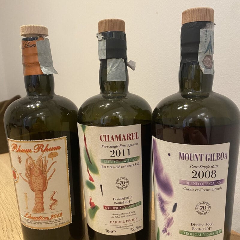 Gives the taste of rum