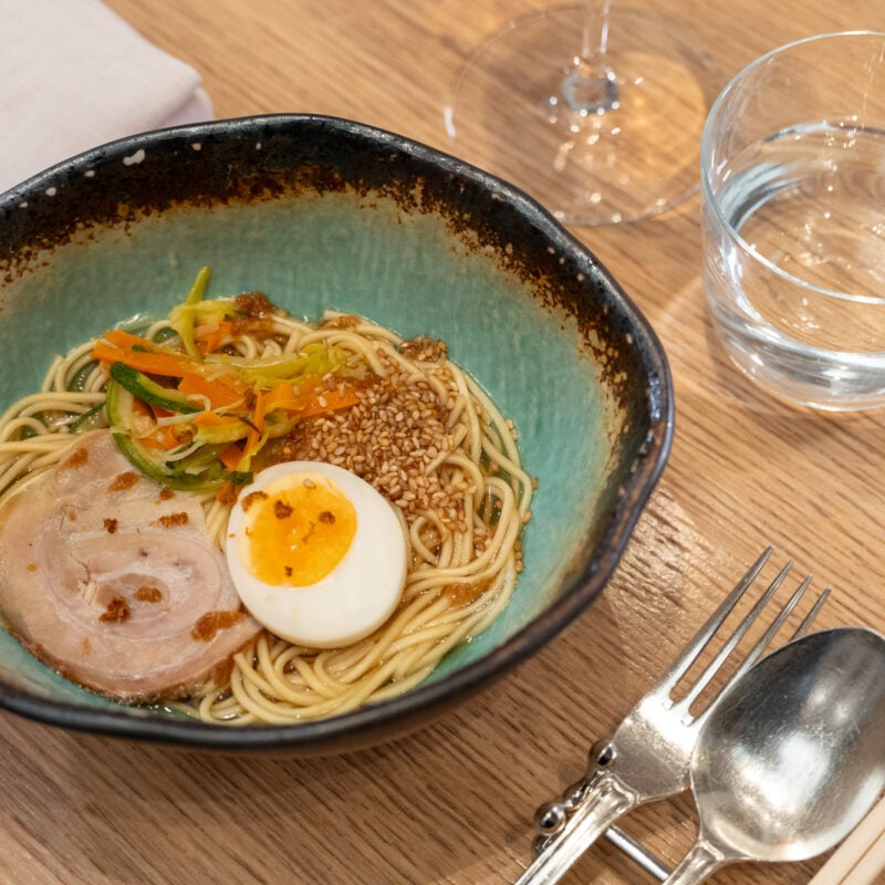 Menu à la carte giapponese